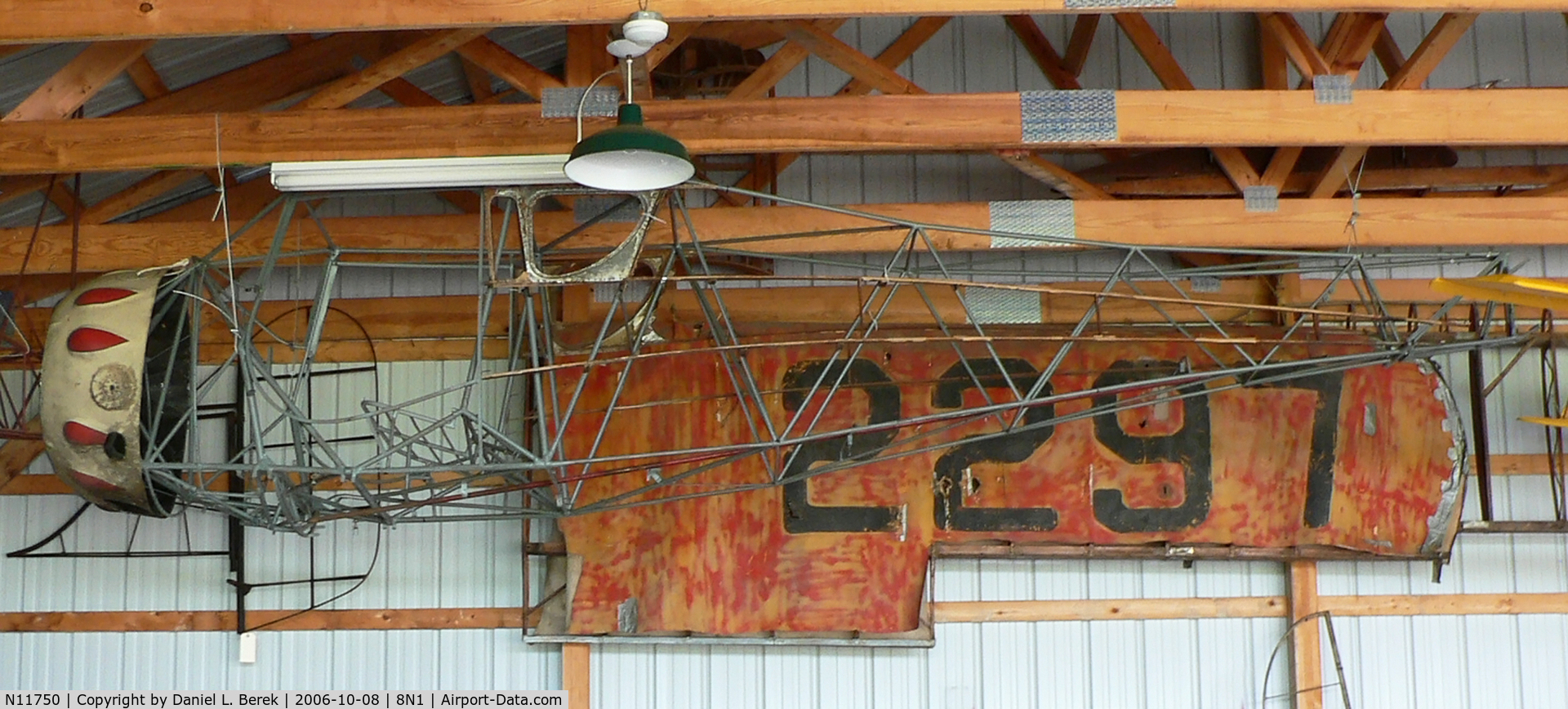 N11750, 1934 Monocoupe 90A C/N A-679, This classic will someday be a gleaming restoration.
