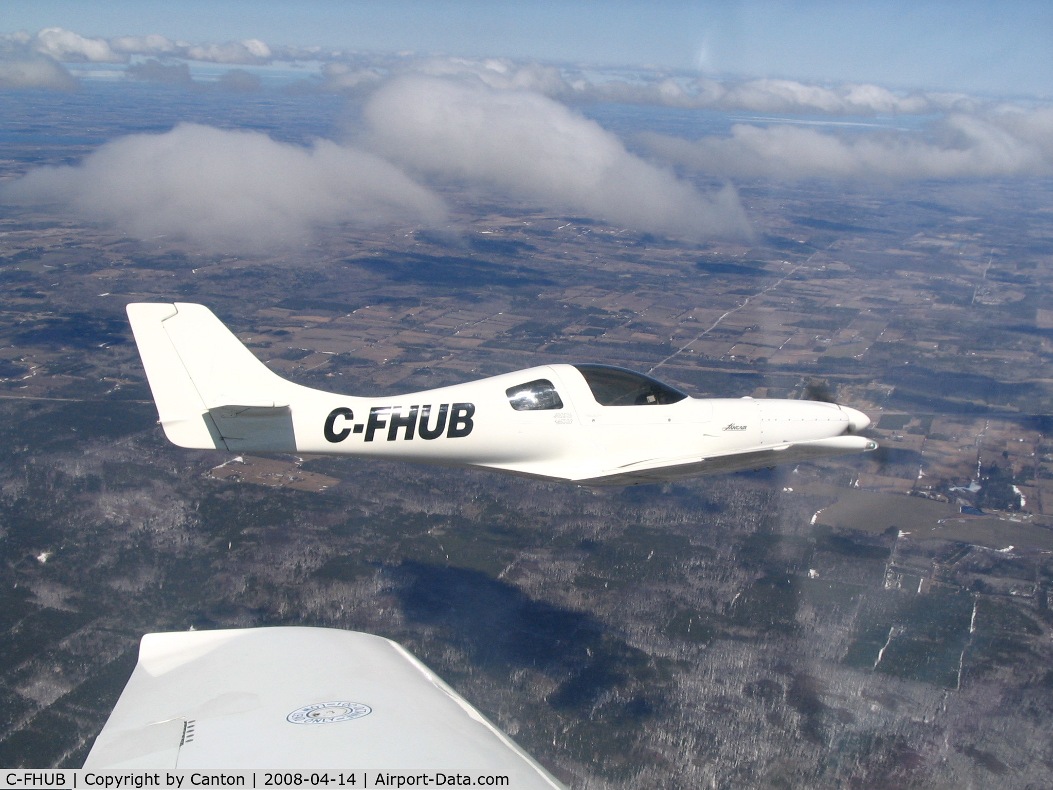 C-FHUB, 2006 Lancair 360 MK II C/N 728 320 571 FB, Southern Ontario 2009
