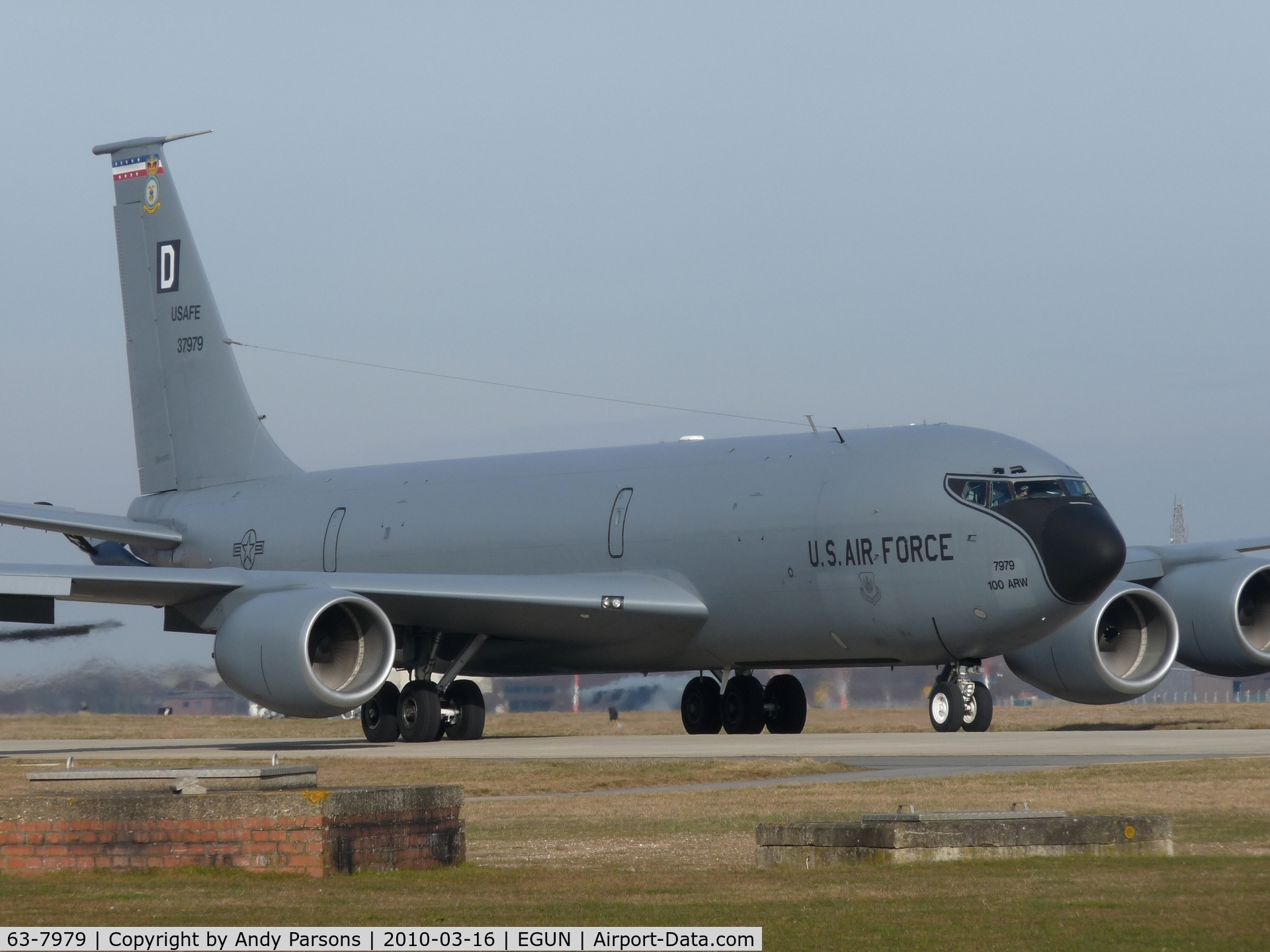 63-7979, 1963 Boeing KC-135R Stratotanker C/N 18596, One of 100arw currently based tankers