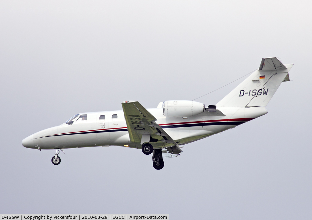 D-ISGW, 1994 Cessna 525 CitationJet C/N 5250070, Air Hamburg Private Jet Citationjet 1 (c/n 525-0070).