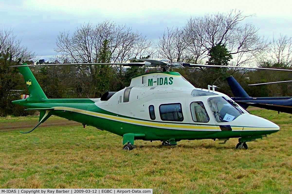 M-IDAS, Agusta A-109E Power C/N 11112, Agusta A.109E Power [11112] Cheltenham~G 12/03/2009. Seen at Cheltenham Racecourse during Gold Cup Week.