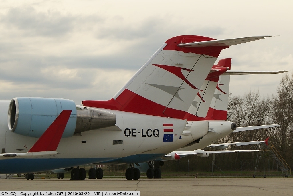 OE-LCQ, 2002 Canadair CRJ-200LR (CL-600-2B19) C/N 7605, Austrian arrows Canadair Regional Jet CRJ200LR