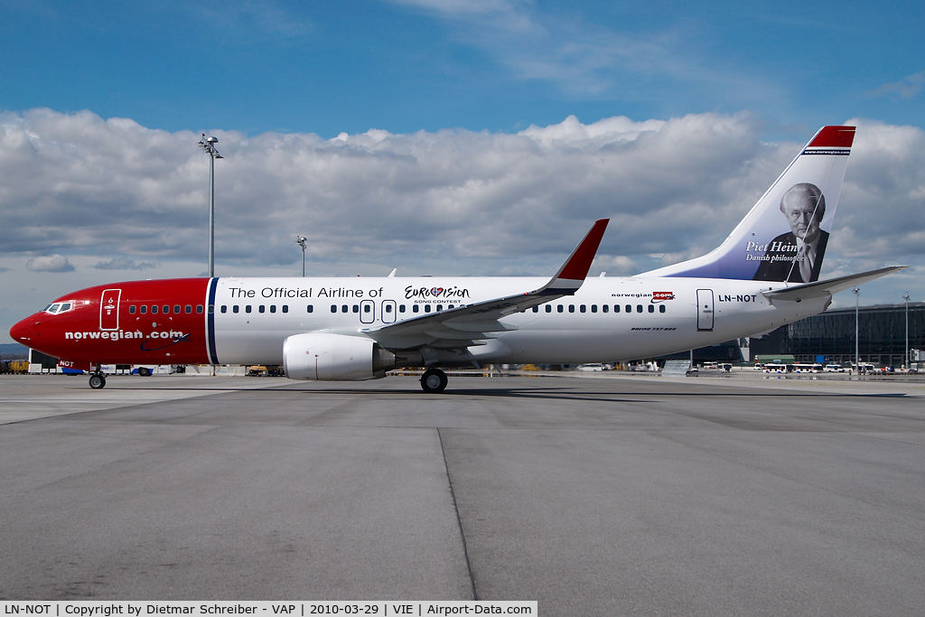 LN-NOT, 2010 Boeing 737-8JP C/N 37816, Norwegian Boeing 737-800