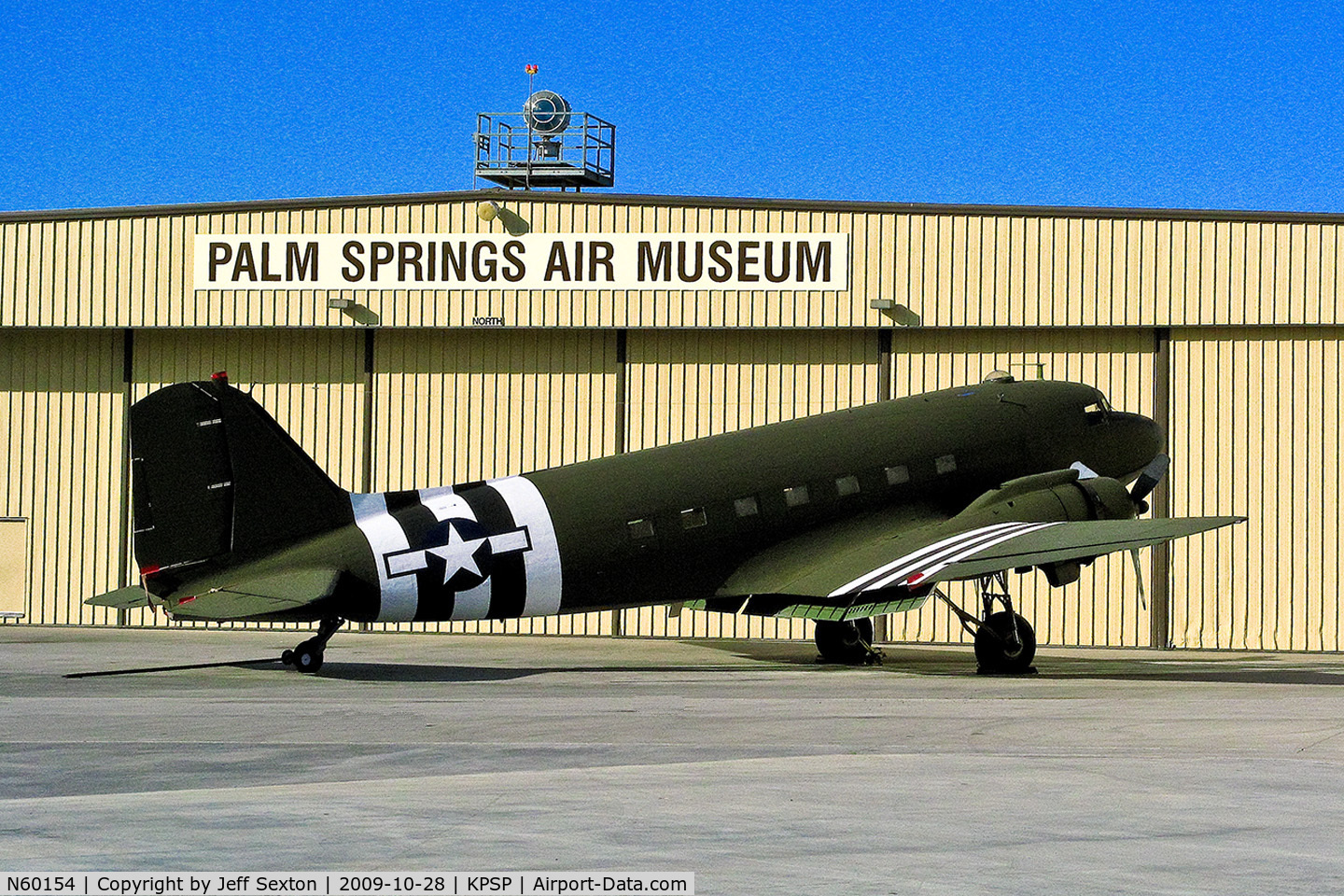 N60154, 1943 Douglas C-47B-25-DK Skytrain (Dakota III) C/N 16007/32755, Palm Springs Air Museum