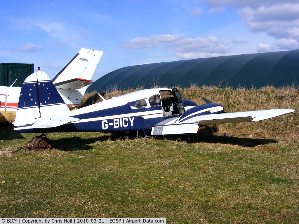 G-BICY, 1960 Piper PA-23-160 Apache C/N 23-1640, in the 