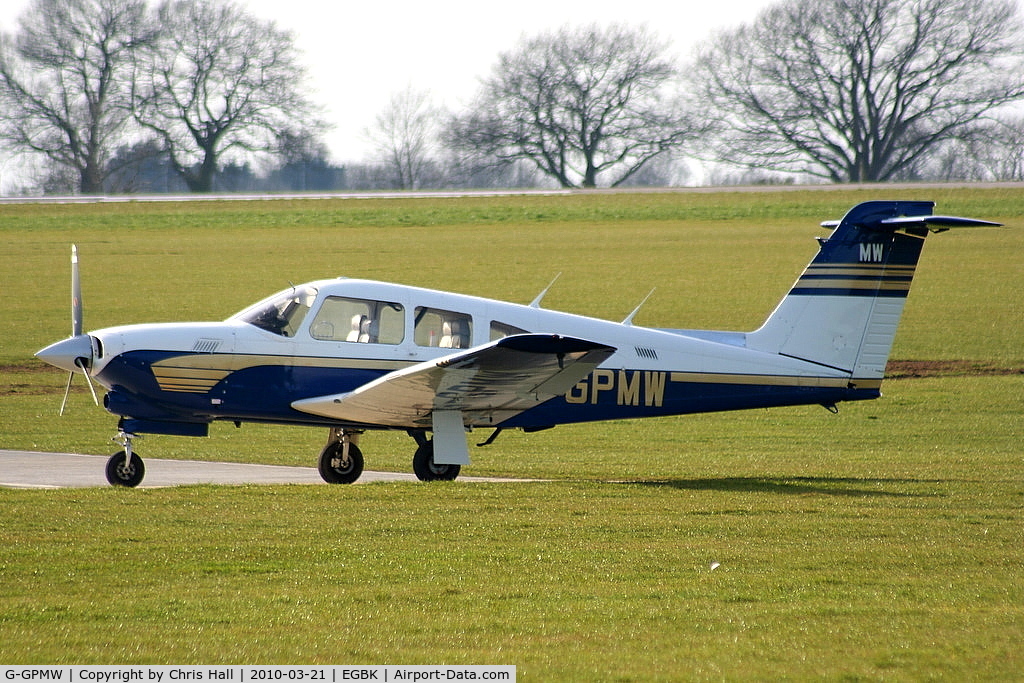 G-GPMW, 1980 Piper PA-28RT-201T Turbo Arrow IV Arrow IV C/N 28R-8031041, Privately owned