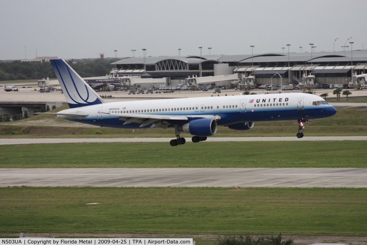 N503UA, 1989 Boeing 757-222 C/N 24624, United 757-200