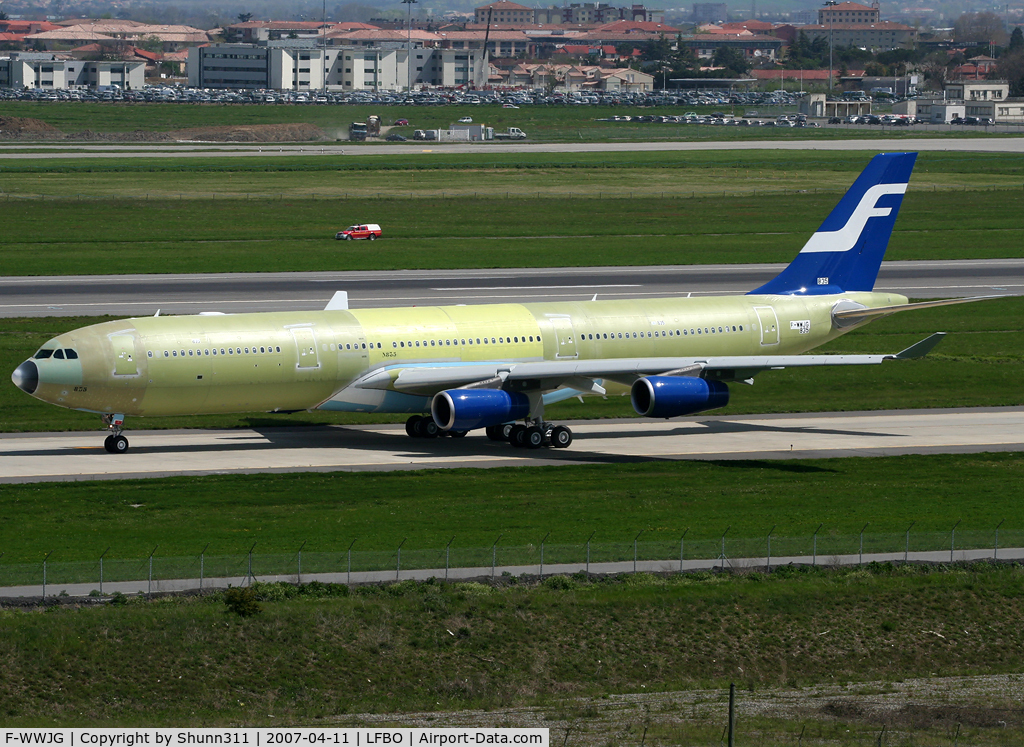 F-WWJG, 2007 Airbus A340-313 C/N 835, C/n 835 - For Finnair