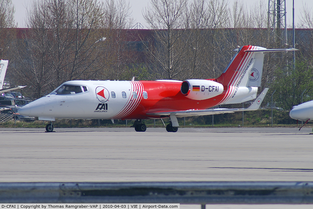 D-CFAI, Gates Learjet 55 C/N 55-061, DRF - Deutsche Rettungsflugwacht Learjet 55