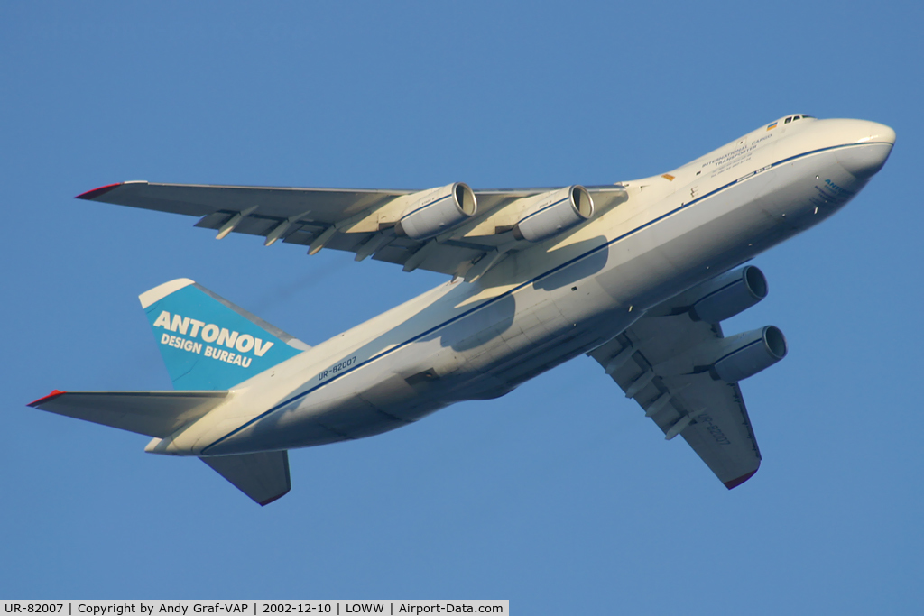 UR-82007, 1988 Antonov An-124-100 Ruslan C/N 19530501005, Antonov Airlines AN124