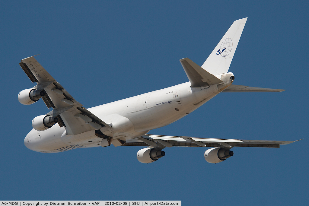 A6-MDG, 1991 Boeing 747-228F C/N 25266, Midex Boeing 747-200