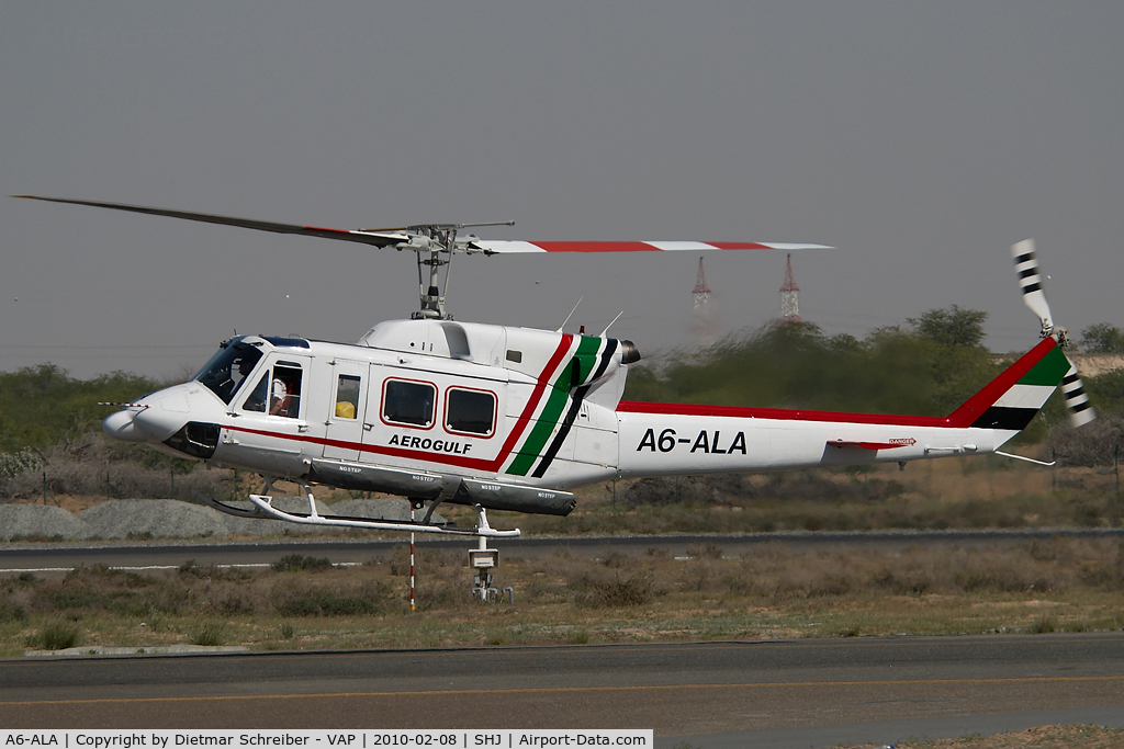 A6-ALA, 1978 Bell 212 C/N 30869, Bell 212 Aerogulf