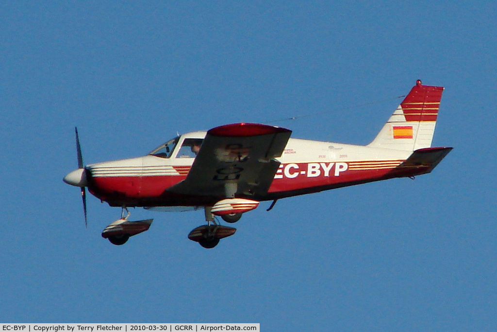 EC-BYP, Piper PA-28-180E C/N 28-7105047, Piper at Arrecife , Lanzarote in March 2010