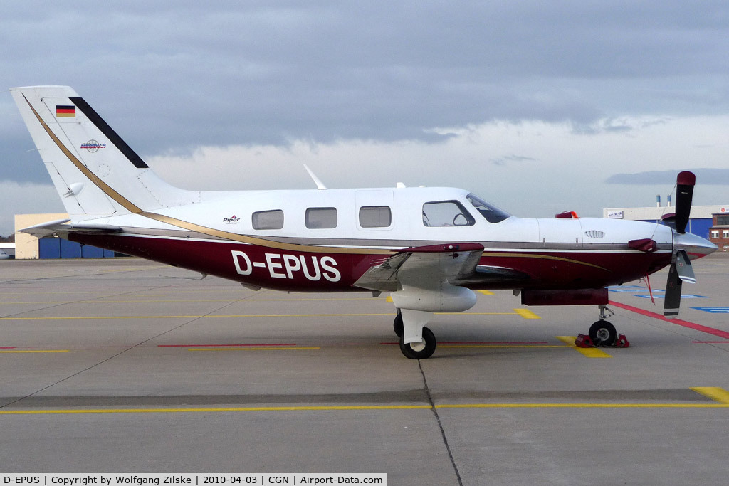 D-EPUS, Piper PA-46-500TP Malibu Meridian C/N 4697079, visitor