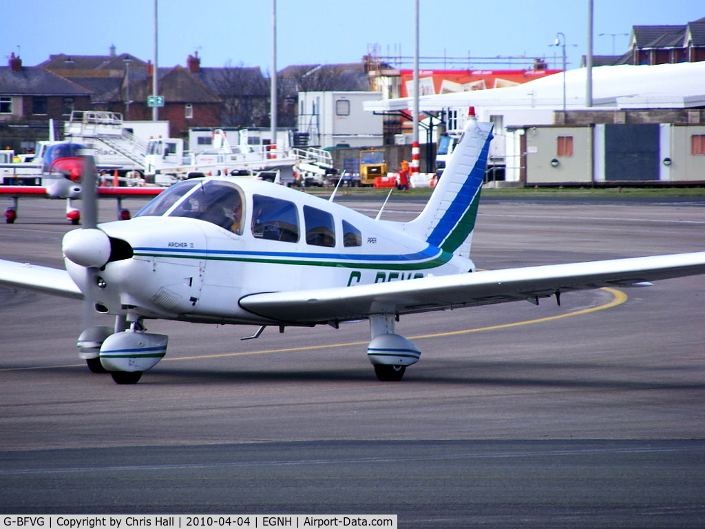 G-BFVG, 1978 Piper PA-28-181 Cherokee Archer II C/N 28-7890408, Privately owned