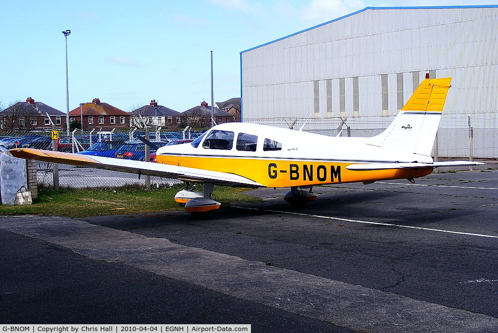 G-BNOM, 1987 Piper PA-28-161 Cherokee Warrior II C/N 2816024, Air Navigation & Trading Ltd