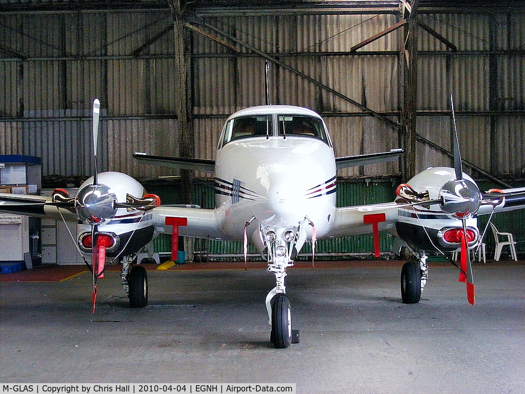 M-GLAS, 2005 Beech C90A King Air C/N LJ-1734, Beech C90 King Air, ex N59GG