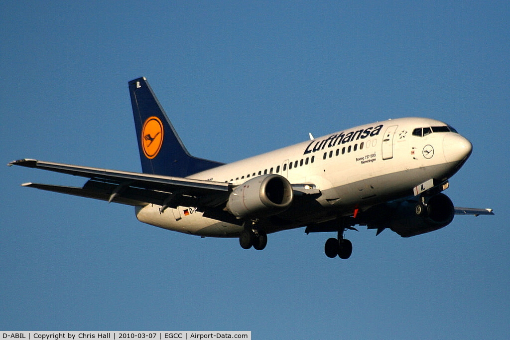 D-ABIL, 1991 Boeing 737-530 C/N 24824, Lufthansa