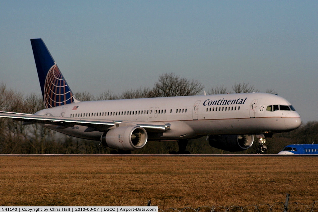 N41140, 2000 Boeing 757-224 C/N 30353, Continental Airlines