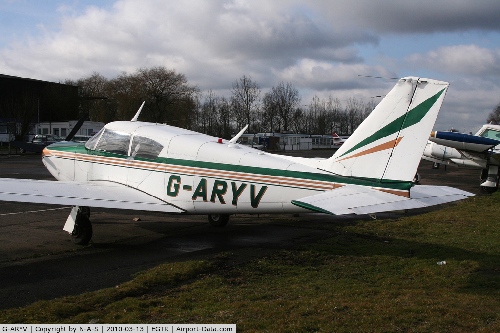 G-ARYV, 1961 Piper PA-24-250 Comanche C/N 24-2516, Looks good for a oldie