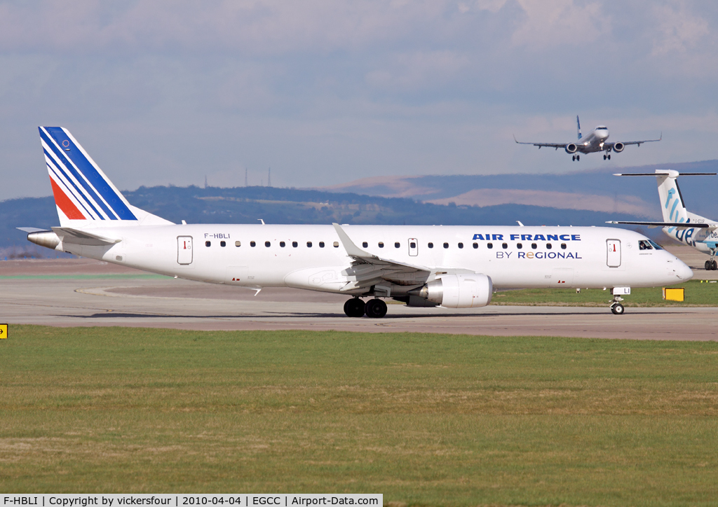 F-HBLI, 2009 Embraer 190LR (ERJ-190-100LR) C/N 19000298, Air France - Regional CAE