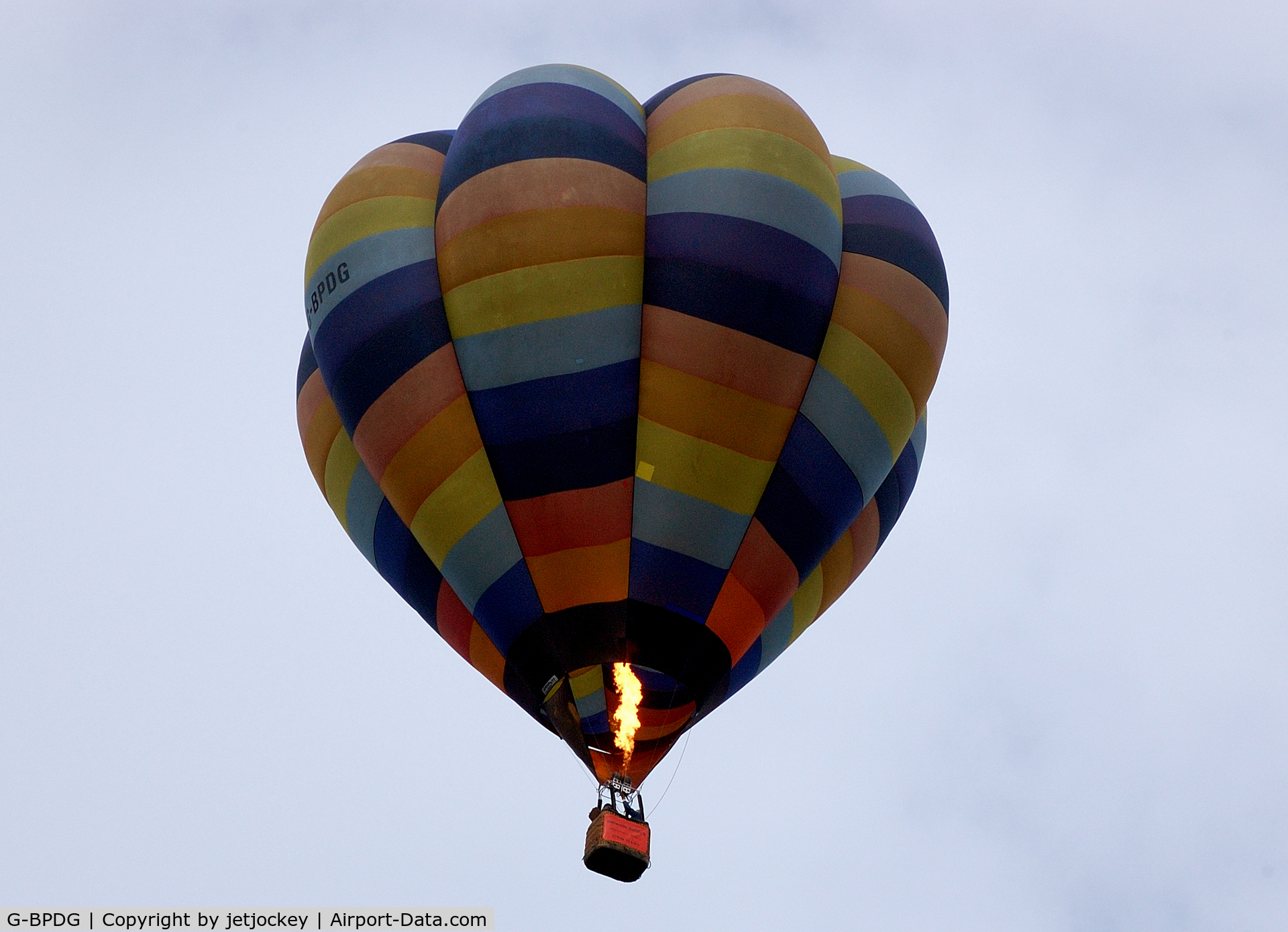 G-BPDG, 1988 Cameron Balloons V-77 C/N 1839, A Sunday Jaunt