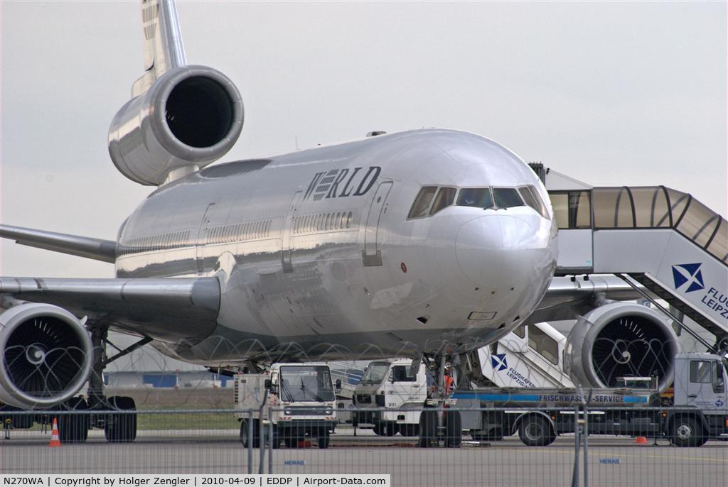 N270WA, McDonnell Douglas MD-11 C/N 48449, Preparations for a return-home-flight