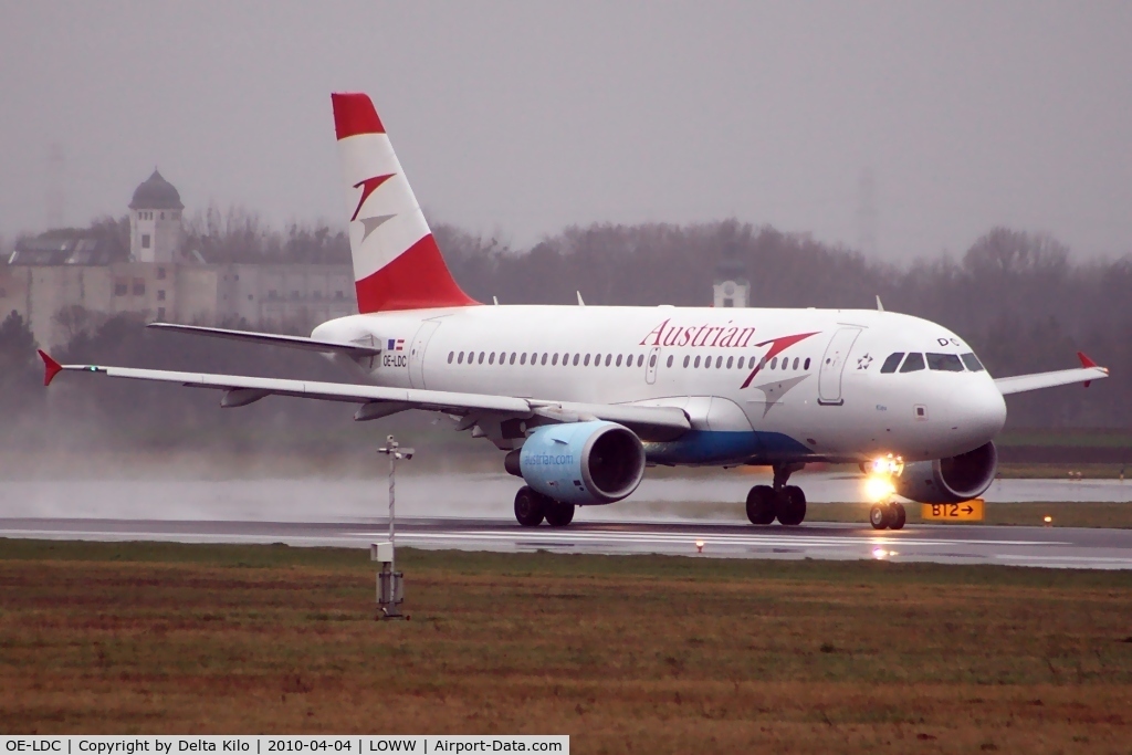 OE-LDC, 2004 Airbus A319-112 C/N 2262, AUSTRIAN AIRLINES
