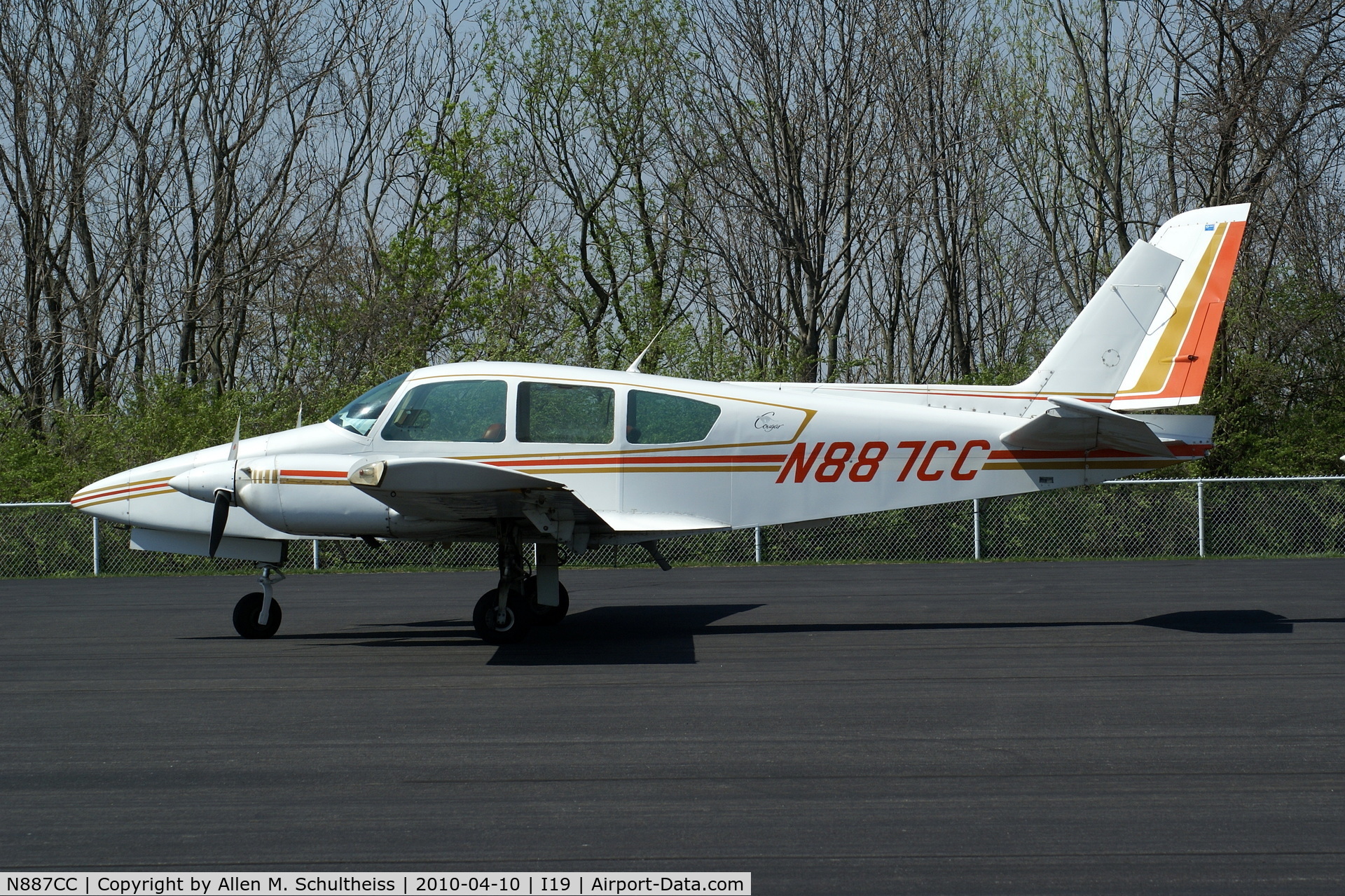 N887CC, 1978 Grumman American GA-7 Cougar C/N GA7-0044, 1978 Grumman Cougar