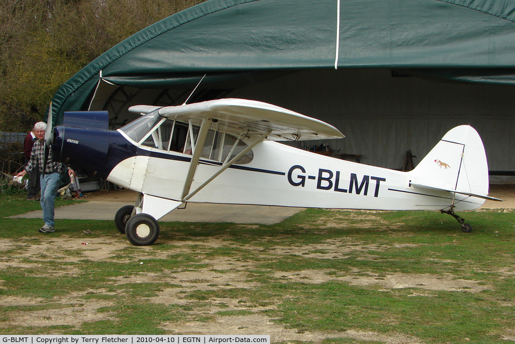 G-BLMT, 1953 Piper PA-18-135 Super Cub Super Cub C/N 18-2706, Owner of this 1953 Piper PIPER PA-18-135 gives his aircraft plenty of TLC