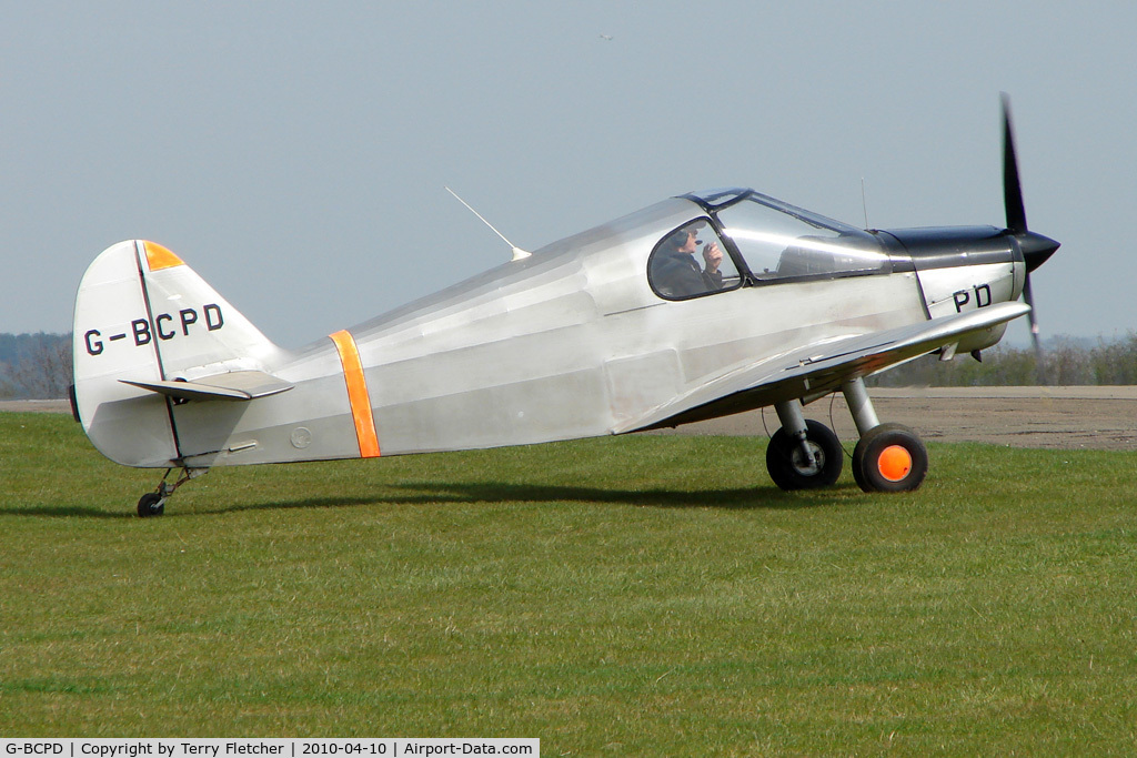 G-BCPD, 1952 CAB GY-201 Minicab C/N 18, 1952 Constructions Aeronautique De Bearn MINICAB GY 201