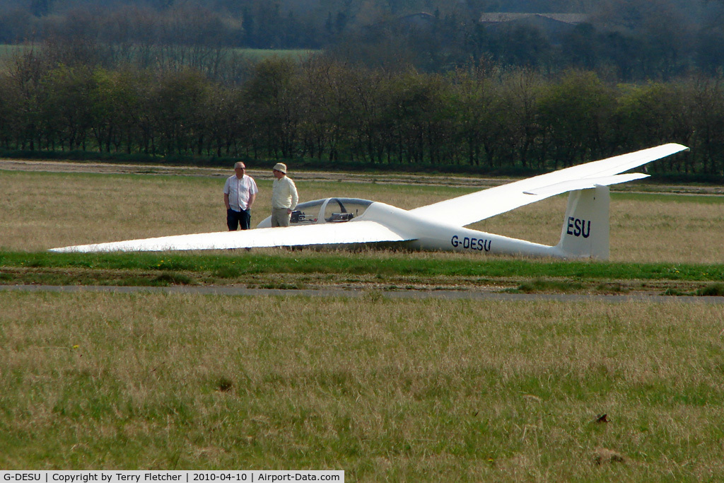 G-DESU, Schleicher ASK-21 C/N 21180, Based Glider at Hinton