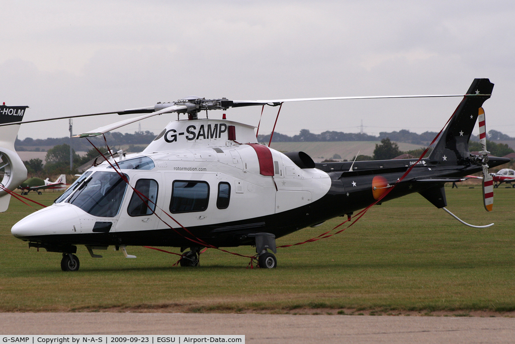G-SAMP, 2006 Agusta A-109E Power C/N 11673, Static, Helitech 2009