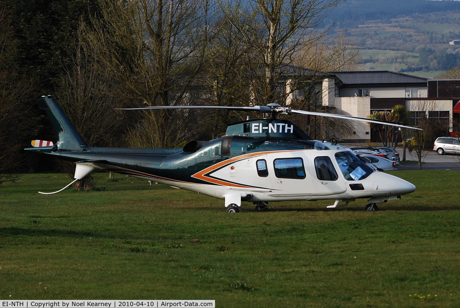 EI-NTH, 2005 Agusta A-109E Power C/N 11651, Agusta A.109 c/n 11651 - Not quite in Shannon Apt. but down the road at the Radisson Hotel
