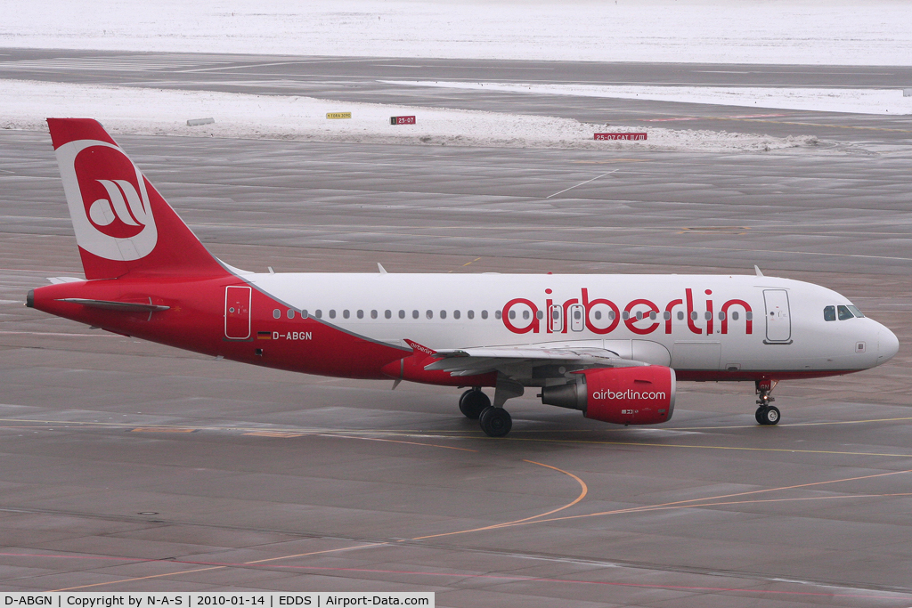 D-ABGN, 2008 Airbus A319-112 C/N 3661, Taken from the specs