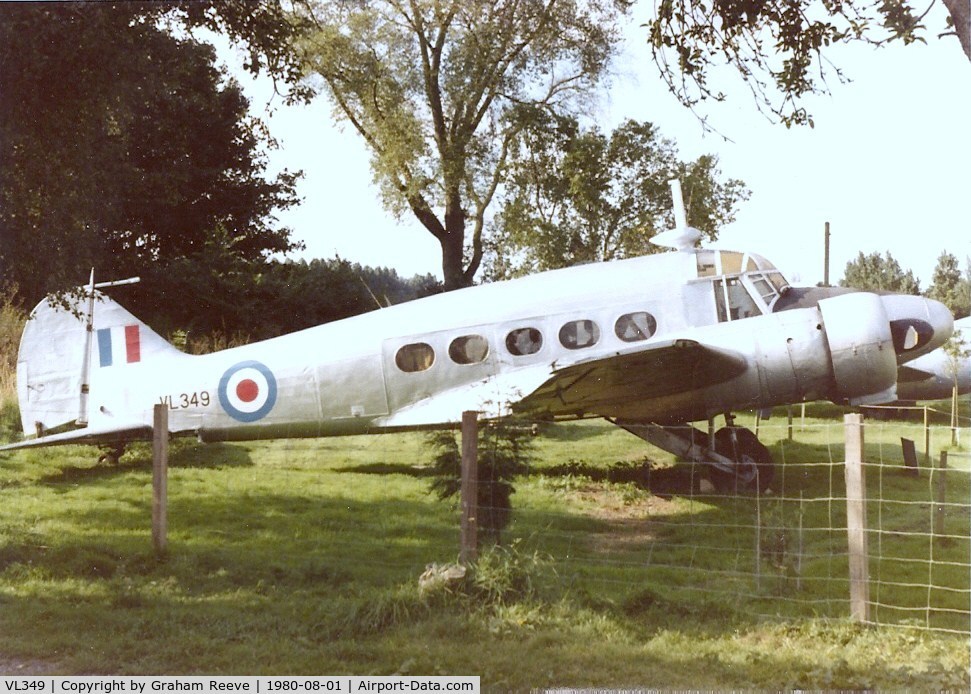 VL349, Avro 652A Anson 1 C/N 34220, Flixton Aircraft Museum, UK.