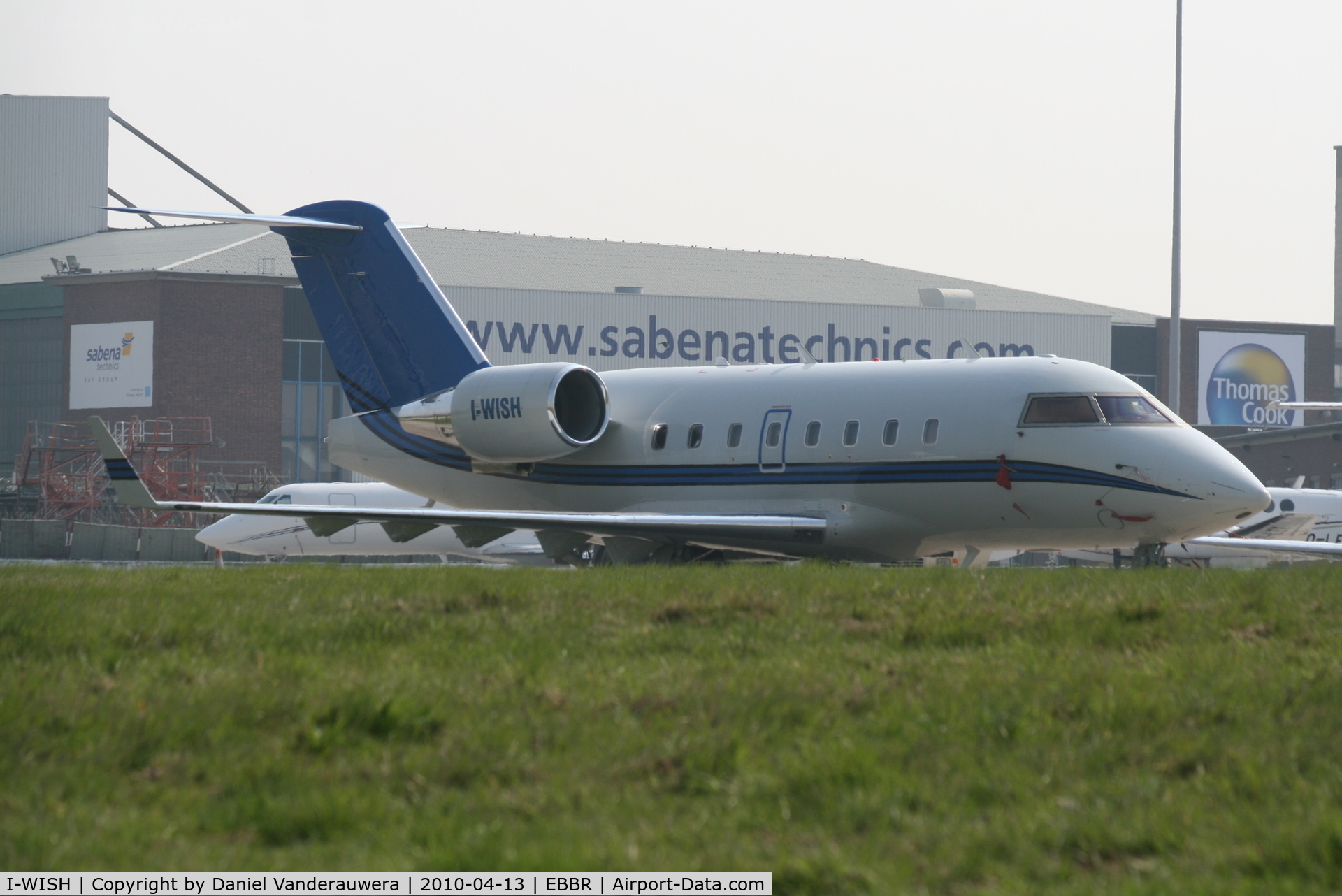 I-WISH, 2002 Bombardier Challenger 604 (CL-600-2B16) C/N 5526, On G.A. apron