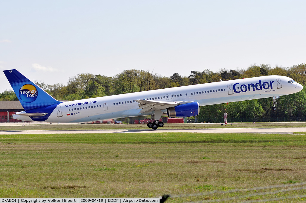 D-ABOI, 2000 Boeing 757-330 C/N 29018, Condor without winglets
