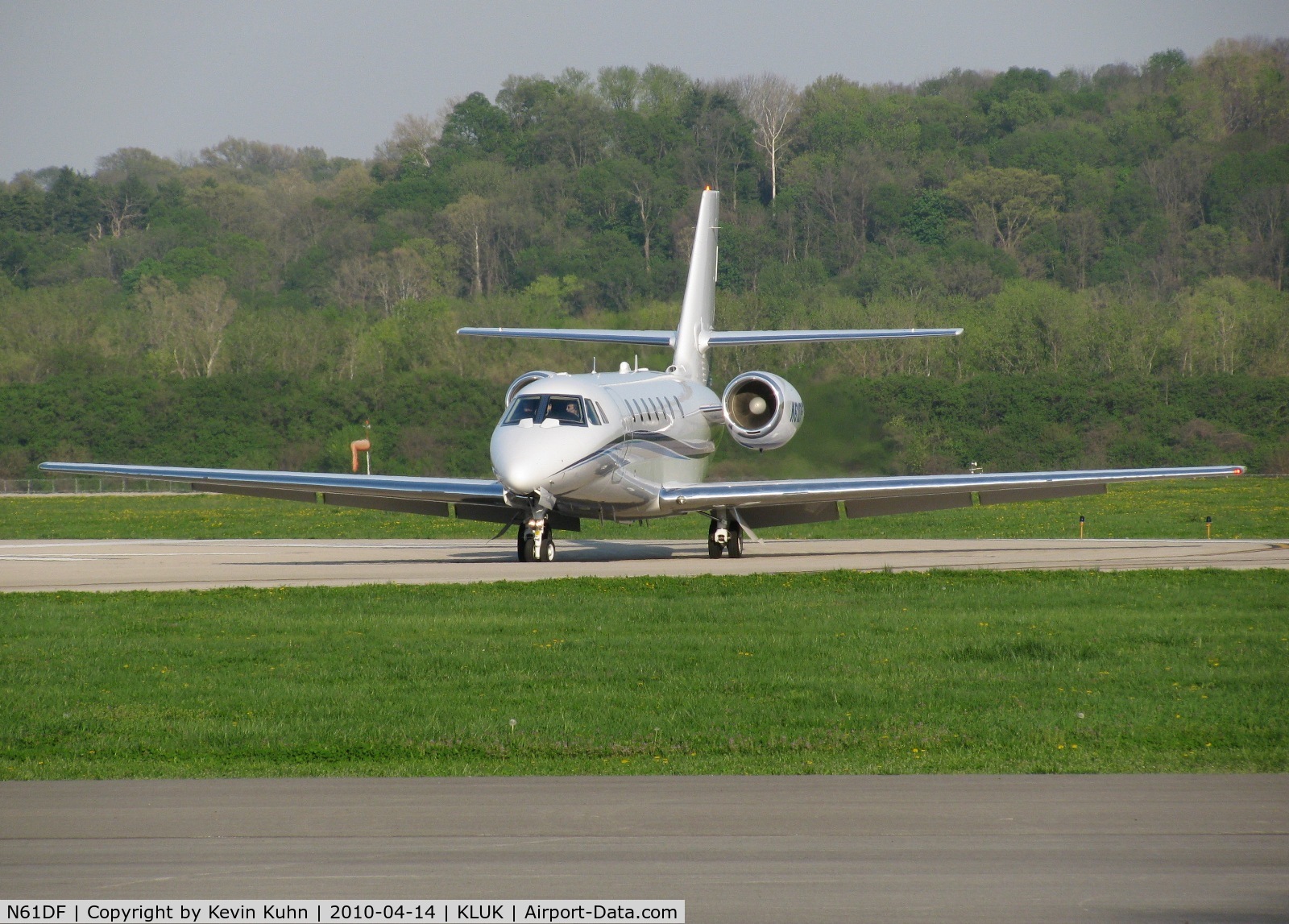 N61DF, 2005 Cessna 680 Citation Sovereign C/N 680-0012, Sovereign Arrival
