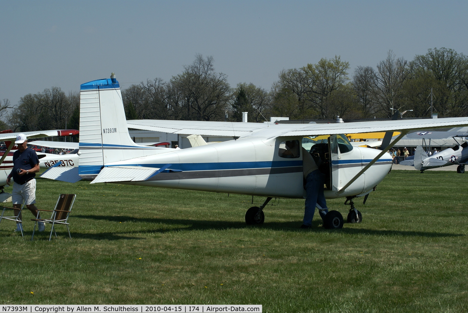 N7393M, 1958 Cessna 175 Skylark C/N 55693, 1958 Cessna 175