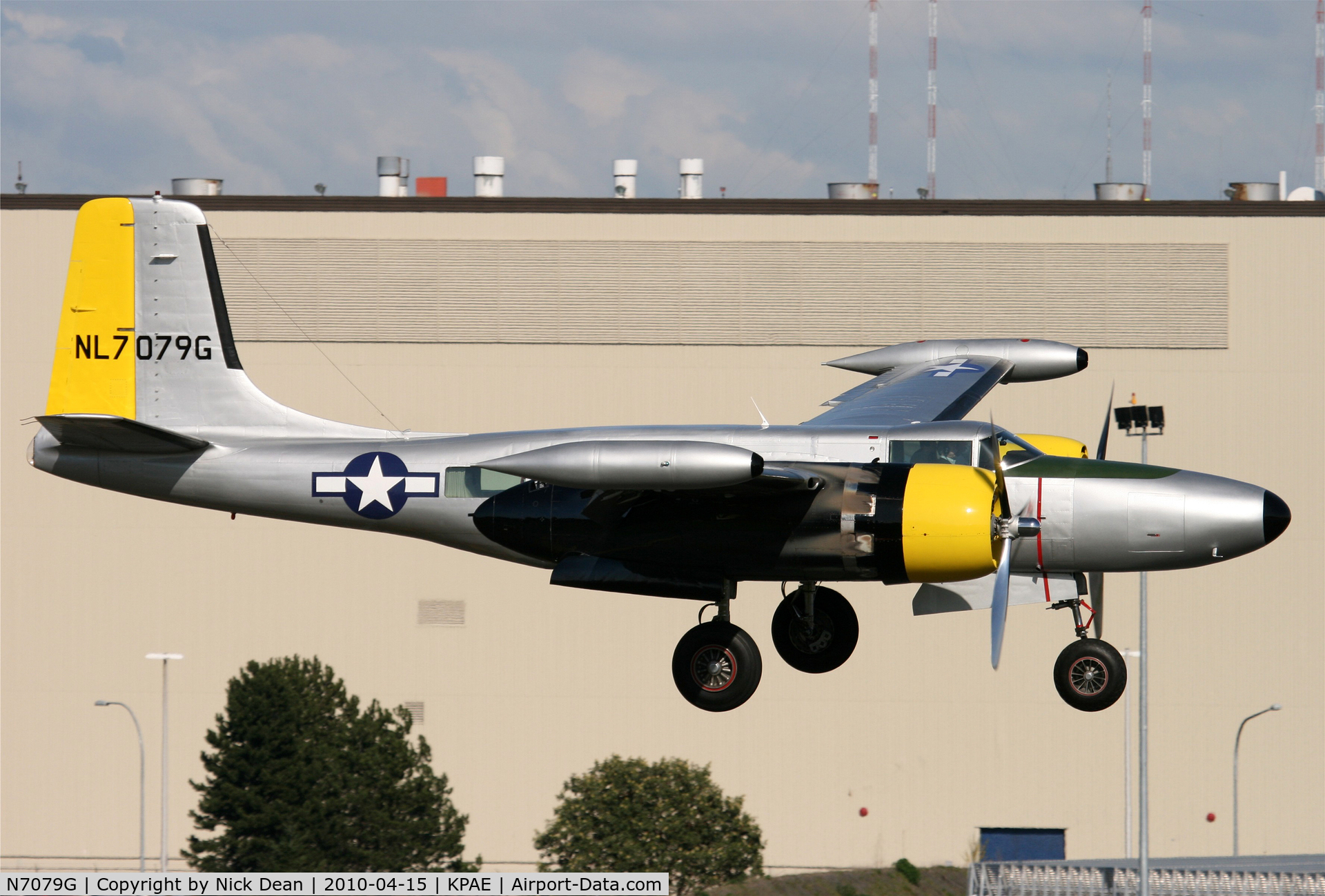 N7079G, 1946 Douglas A-26C Invader C/N 28841, KPAE