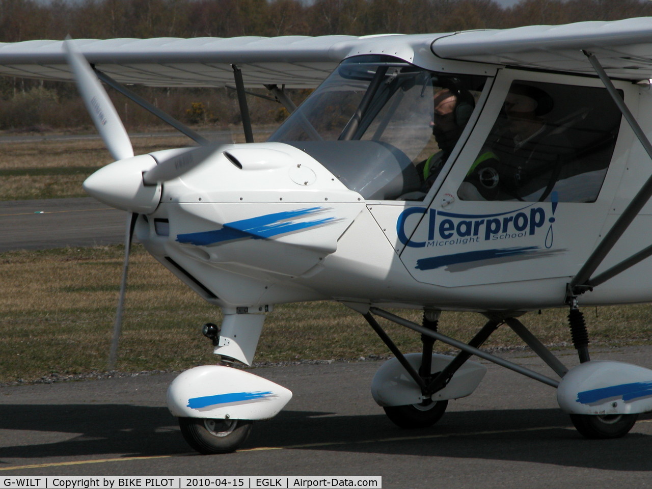 G-WILT, 2005 Comco Ikarus C42 FB100 C/N 0506-6687, C42 FROM THE NEW MICROLIGHT FLYING SCHOOL