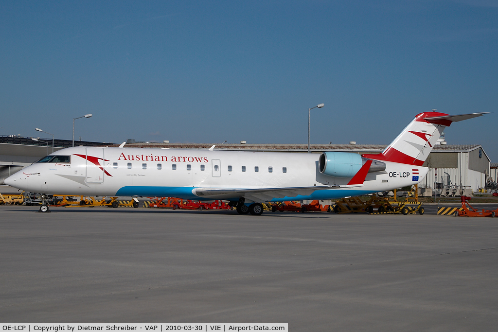 OE-LCP, 2001 Canadair CRJ-200LR (CL-600-2B19) C/N 7480, Austrian Arrows Regionaljet