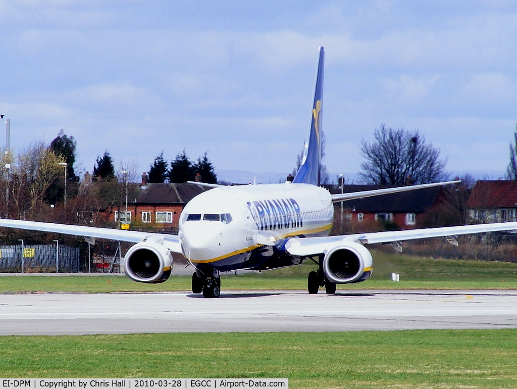 EI-DPM, 2007 Boeing 737-8AS C/N 33640, Ryanair
