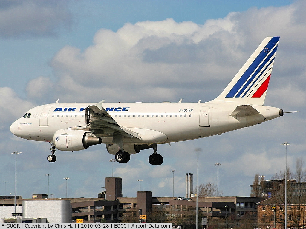 F-GUGR, 2007 Airbus A318-111 C/N 3009, Air France