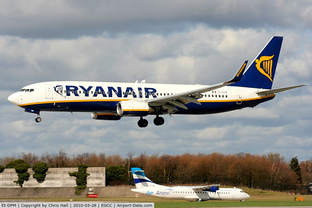 EI-DPM, 2007 Boeing 737-8AS C/N 33640, Ryanair