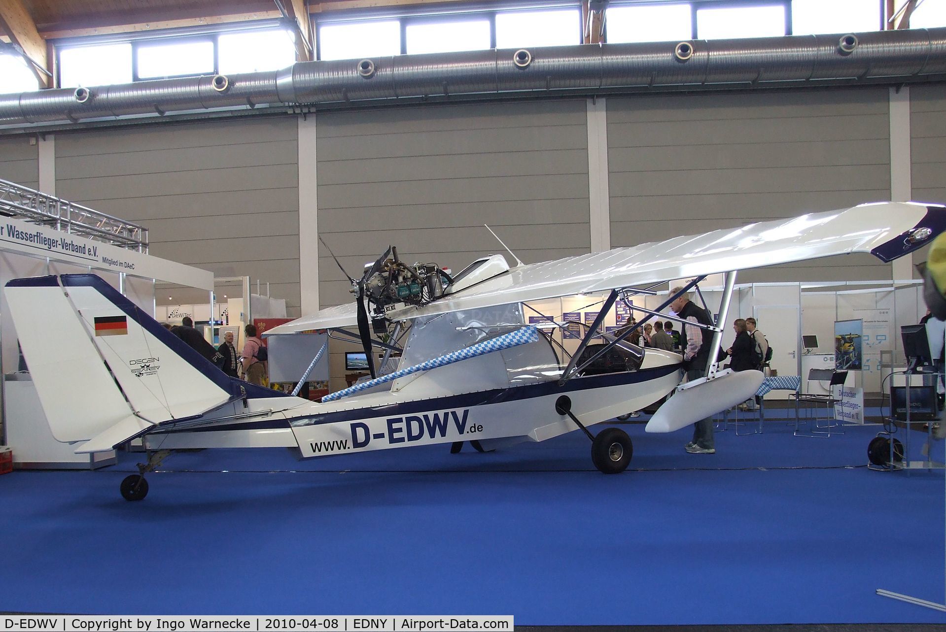D-EDWV, Progressive Aerodyne Searey C C/N 1DK432C, Kaliebe Sea Rey C at the AERO 2010, Friedrichshafen