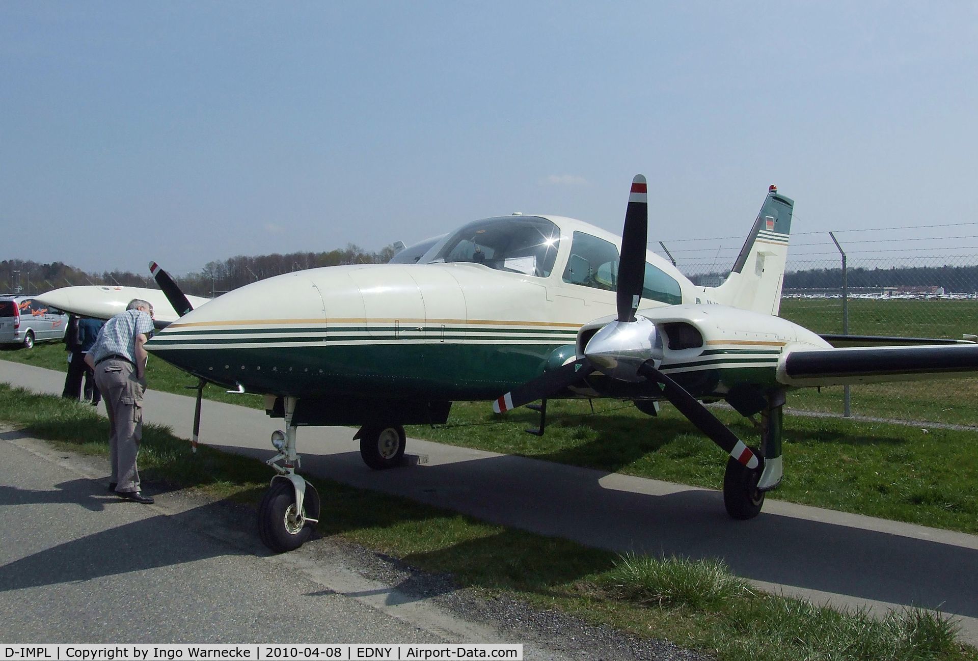 D-IMPL, 1978 Cessna 310R C/N 310R1375, Cessna 310 R at the AERO 2010, Friedrichshafen