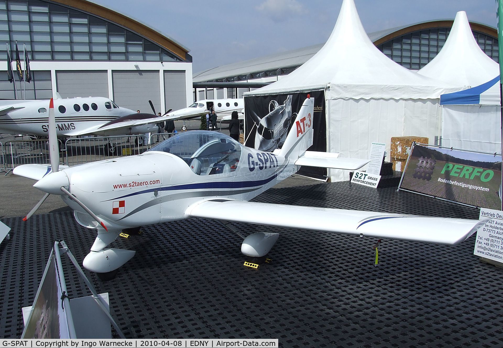 G-SPAT, 2003 Aero AT-3 R100 C/N AT3-008, Aero AT-3-R100 at the AERO 2010, Friedrichshafen