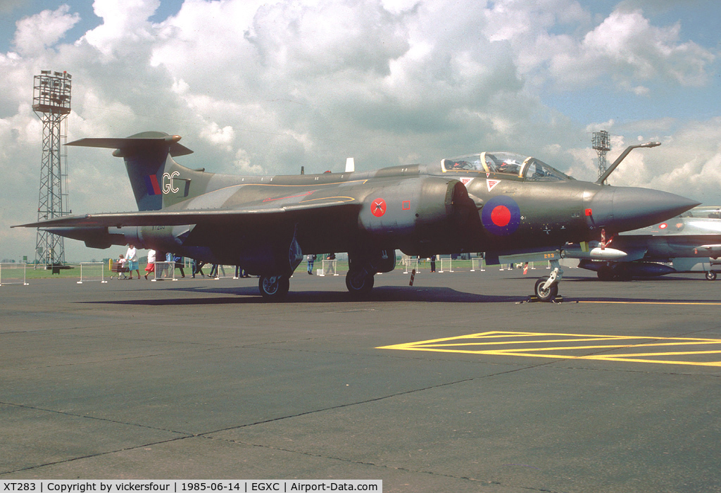 XT283, 1965 Hawker Siddeley Buccaneer S.2A C/N B3-05-65, Royal Air Force. Operated 237 OCU, coded 'GC'.